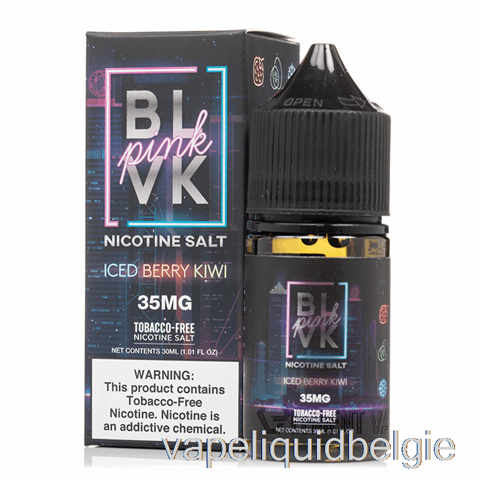 Vape-vloeistof Ijsbes Kiwizout - Blvk Roze Serie - Blvk - 30ml 50mg